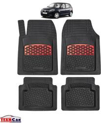 TeamCar Covorașe Auto TeamCar® Tip Tăviță Compatibile Dacia Sandero I (2008-2012) - Red (1-DAC-SANDEROI-HATCHBACK)