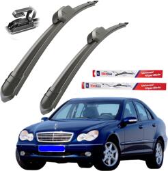 TeamCar Ștergătoare TeamCar® Mercedes-Benz Sedan W203 2000-06/2003 (pre-facelift) - Set față Flat (TC-CW203-600-550)