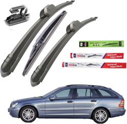 TeamCar Ștergătoare TeamCar® Mercedes-Benz S203 Break 2001-06/2003 - Set Complet Flat (TC-C-W2y3-670)