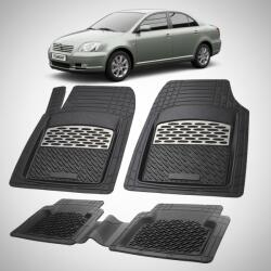 TeamCar Covorase Auto Tip Tavita Compatibile Toyota Avensis T25 (2003-2009) Silver (SKUfAVENSIST25f20032009f2)
