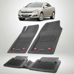 TeamCar® Covorase Opel Astra H TwinTop Compatibile Convertible 2004-2014 | Black (Opel-Astra-H-TwinTop-APF/9XX7J)