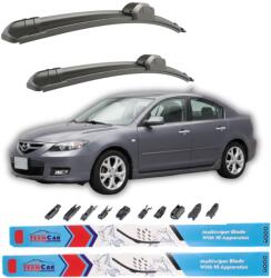 TeamCar Ștergătoare TeamCar® Mazda 3 BK Sedan (2003-2009) - Set față (TC-MAZDA3-BK-550-450)