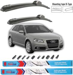 TeamCar Stergatoare Audi A3 (8P1 Facelift 3 doors) 2008-2013 - Set fata (TCA4DI9sg3dvrl0)