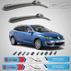TeamCar Ștergătoare Renault Megane III Estate Facelift (2014-2016) TeamCar® - Set față (RENMEGANE3PH2EST20122016)
