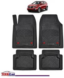 TeamCar Covorase Auto TeamCar® Kia Sportage SL (2010-2015) - Negru - Cauciuc Rezistent Tip Tavita (KIA-DF1AECF1)