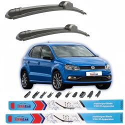 TeamCar Ștergătoare Volkswagen Polo 6R 5 usi (2009-2017) TeamCar® - Set față (TC-POLO6R-550-400)
