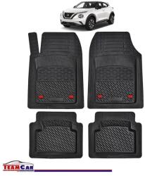 TeamCar Covorase Auto TeamCar® Tip Tavita Compatibile Nissan Juke F16 (2019-prezent) Negru Material Rezistent (SKU-NISSAN-0014)