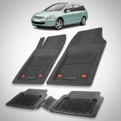 TeamCar Covorase Auto Tip Tavita Compatibile Peugeot 307 SW (2002-2005) Negru (CVR-PEUGEOT307BREAK-2002)