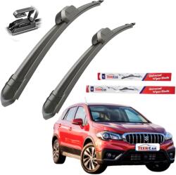 TeamCar Ștergătoare TeamCar® Suzuki SX4 S-Cross (2013-prezent) - Set față Flat (TC-SUZ-SX4SC-600-450)