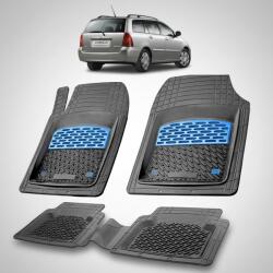 TeamCar Covorase Auto Cauciuc Tip Tavita Compatibile Toyota Corolla E12 Combi (2001-2007) Blue (SKUbCOROLLAE12dc20012007)