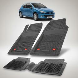 TeamCar Covorase Tavita Compatibile Peugeot 206 (3 usi Facelift/Faza 2) 2003-2009 Black (CVRwPEUGasw6HATCHBACKg199)