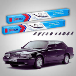TeamCar Ștergătoare Volvo S90 I 1997-1998 | Set Față Flat - TeamCar® (TC-VOLVOS90IHOOK530530FU)
