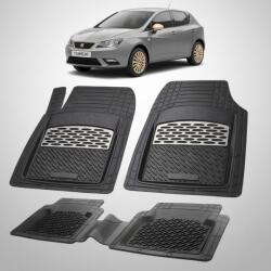TeamCar Covorase Seat Ibiza Hatchback Mk4 Compatibile 2008-2017 | Silver (SEAT-Mk4HATCHBACKghgf)