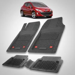 TeamCar Covorase Auto Tip Tavita Compatibile Peugeot 308 3 usi (2007-2011) Negru (CVR-PEUGEOT308I-2007)