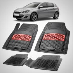 TeamCar® Covorase Auto Tip Tavita Compatibile Peugeot 308 II (2013-2017) Red (CVRssPEUGEOT308a2013)