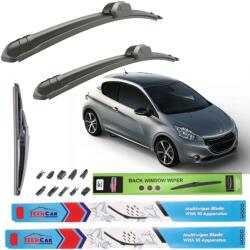 TeamCar Ștergătoare Peugeot 208 I 3 usi (A9, 2012-2019) - Set Complet (TC2081600400)