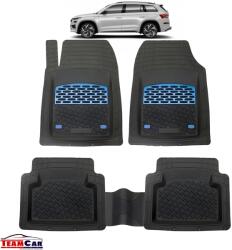 TeamCar® Skoda Kodiaq Covorase Auto TeamCar® Tip Tavita Compatibile (2016-2023) Blue (2-SKU-SKODA-0016)