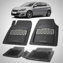 TeamCar® Covorase Auto Tip Tavita Compatibile Peugeot 308 II (2013-2017) Silver (CVRqPEUGEOT308IIa2013)