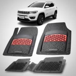 TeamCar Covorase Jeep Compass MP Compatibile 2017+ | Red (SKUJJ0020)