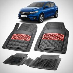 TeamCar® Covorase Tip Tavita Compatibile Dacia Sandero III 2020-2022 , Red (SK999bbh6vJg4sH5)