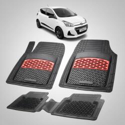 TeamCar® Covorase Auto Hyundai i10 2016-2019 - Tavita Cauciuc-Red (HYUa72299in78a2015)