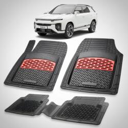 TeamCar Covorase KGM Actyon Compatibile 2024-Prezent | Red (KGMACTYONRED001)