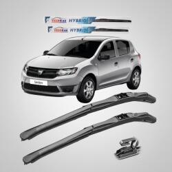 TeamCar Ștergătoare Dacia Sandero II (2012-2020) TeamCar® - Set față Hybrid (TC-SAQK6550-500)