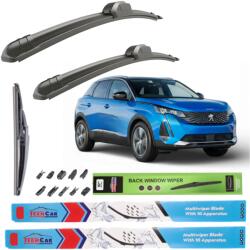 TeamCar Ștergătoare Peugeot 3008 II FL (2020-2023) TeamCar®- Set Complet (TC3008659450)