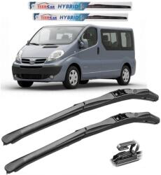TeamCar Stergatoare Nissan Primastar Minibus FL (2006-2014) TeamCar® Hybrid - Set fata (24F7u66RRWS13W)
