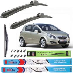 TeamCar Ștergătoare Opel Corsa D 5 doors (2006-2010) TeamCar® - Set Complet (TOP827KYKS40)