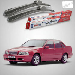 TeamCar Ștergătoare Volvo S70 LS 1997-2000 | Set Față Flat - TeamCar® (TC-VOLVOS70LS530530F)