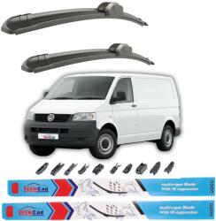 TeamCar Ștergătoare Volkswagen T5 Transporter Panel Van 2003-2009 - Set față (TC-MULTITBR00-475)