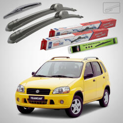 TeamCar Ștergătoare Suzuki Ignis I FH 2000-2003 | Set Față și Spate Flat - TeamCar® (TC-SUZIGNIFH0003475450300F)