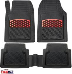 TeamCar Covorase Auto Universale TeamCar® set 5 piese, Red (55-SKU-SKODA-0005)