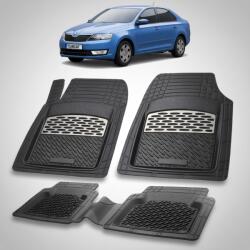 TeamCar® Covoare auto Skoda Rapid I 2012-2017 | Silver Edition - TeamCar® (derqw6tgf181)