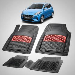 TeamCar Covorase Auto Hyundai i10 2019-2023 - Tavita Cauciuc-Red (HYUa7221iiggbvfa2015)