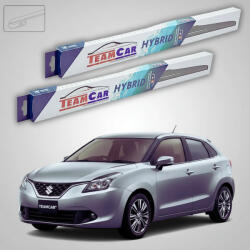 TeamCar Ștergătoare Suzuki Baleno Hatchback FW/EW 2016+ | Set Față Hibrid - TeamCar® (TC-SUZBALHFW16525450H)