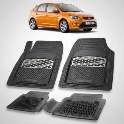 TeamCar® Covorase Ford Focus Mk2 Compatibile Hatchback 5 usi 2004-2011 | Silver (SKU7RDFOCUSMK2HATC74a36f1vfgr)