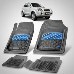TeamCar® Hyundai Tucson I (2004-2009) Covorase Auto TeamCar®- Cauciuc Tip Tavita Blue (2-HYU-HYU-2004)