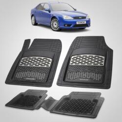 TeamCar® Covorase Ford Mondeo Mk3 Compatibile Sedan 2000-2007 | Silver (FORqMK3qSEDANgftr)