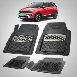 TeamCar® Covorase Opel Crossland Compatibile SUV 2020-prezent | Silver (OPEL-CROSSLAND-SUVrughg)