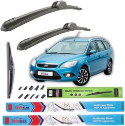 TeamCar Ștergătoare Ford Focus II Turnier 2008-2011 TeamCar® - Set Complet (TCQW14665040)