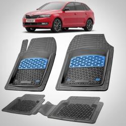 TeamCar Covorase Skoda Rapid I Compatibile Spaceback Facelift 2017-2019 | Blue (derqw6tgf149)