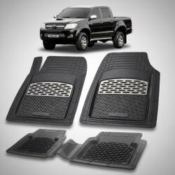 TeamCar® Covorase Auto Tip Tavita Compatibile Toyota Hilux VII (2005-2015) Silver (SKUsMIXs0048)