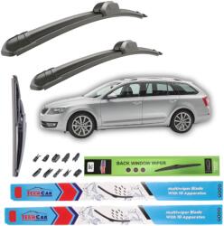 TeamCar Ștergătoare Skoda Octavia III Combi (5E5) (2013-2016) | Set Complet - TeamCar® (TCKJCTAP65400)