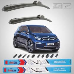 TeamCar Ștergătoare BMW i3 Facelift (2017-2022) Flat | Set față - TeamCar® (BMWfr4X3f25)