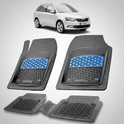TeamCar® Covorașe Skoda Fabia III Combi 2014-2021 | Blue Edition - TeamCar® (SKOpIIIp0COMBI-0p13nvbdd)