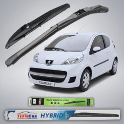 TeamCar Ștergătoare Peugeot 107 3 uși Facelift (2009-2012) Hibrid | Set Complet - TeamCar® (CKN5uQug26d52l)