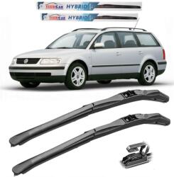 TeamCar Stergatoare Volkswagen Passat Variant (B5, 3B5) 1997-2000 Hybrid - Set fata (VWBtY4W983W8)
