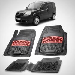 TeamCar Covorase Fiat Doblo Facelift MPV 223 Compatibile 2005-2010 | Red (Filo9atw4a)